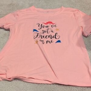 Women's Pink T-Shirt with Fun Print
